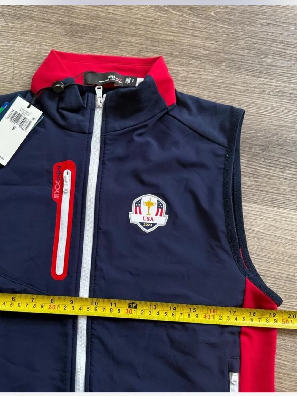 NWT RLX Ralph Lauren 2023 U.S. Ryder Cup Uniform Vest Men’s S